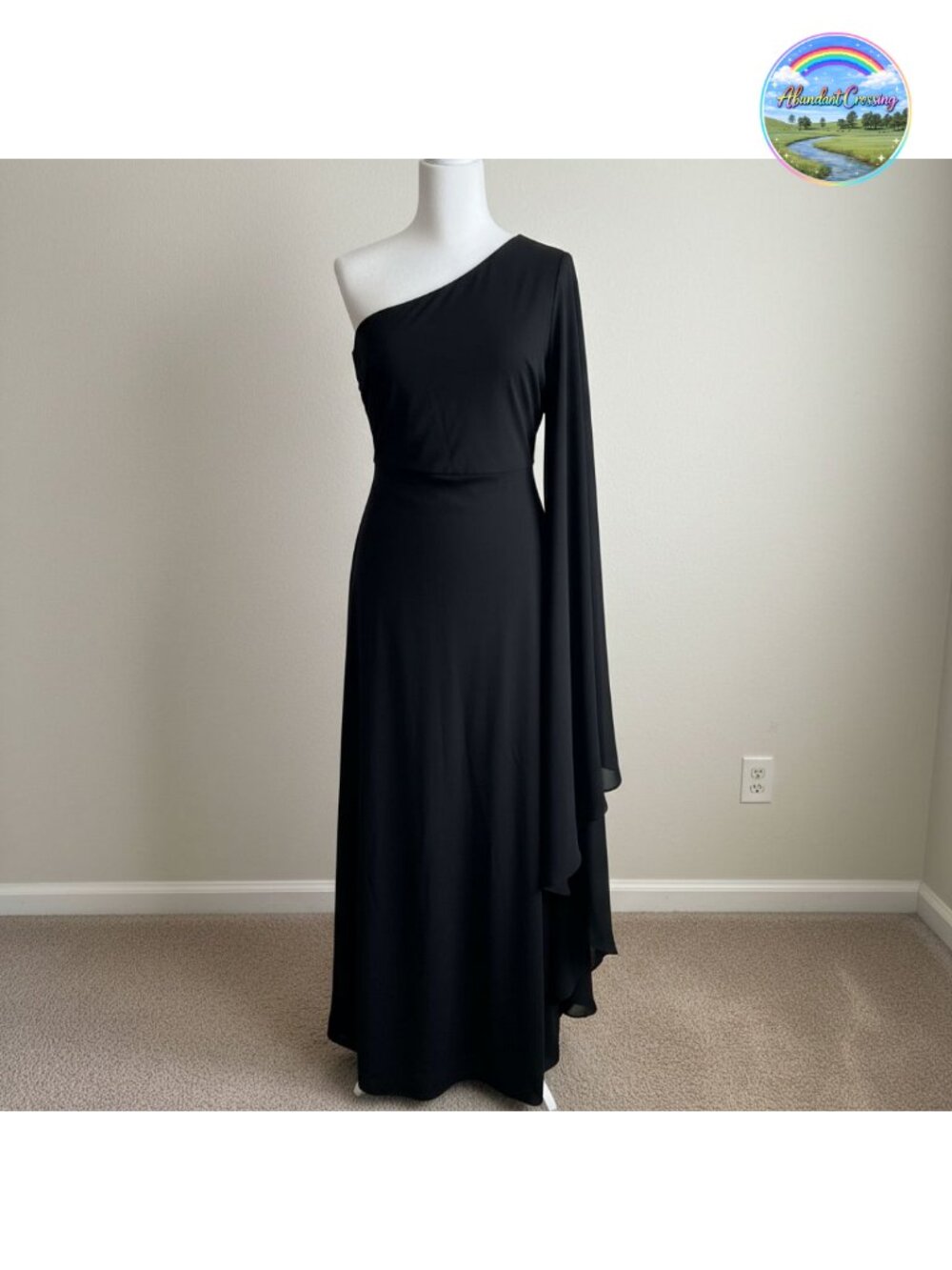 One Shoulder Wide Leg Jumpsuit Ruffle Long Pants Party Cocktail Romper